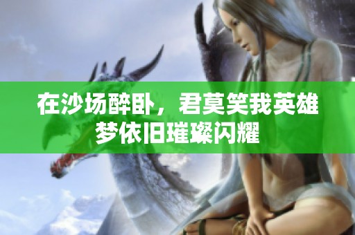 在沙场醉卧，君莫笑我英雄梦依旧璀璨闪耀
