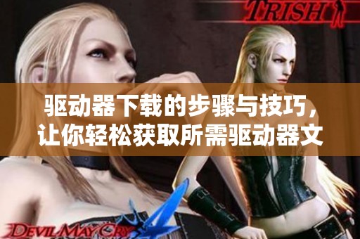 驱动器下载的步骤与技巧，让你轻松获取所需驱动器文件