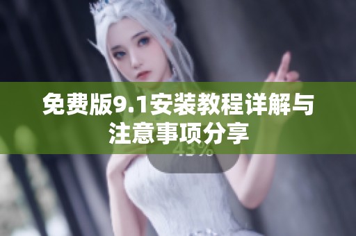 免费版9.1安装教程详解与注意事项分享