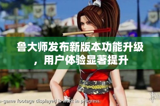 鲁大师发布新版本功能升级，用户体验显著提升