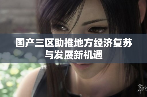国产三区助推地方经济复苏与发展新机遇