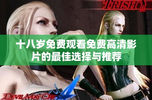 十八岁免费观看免费高清影片的最佳选择与推荐