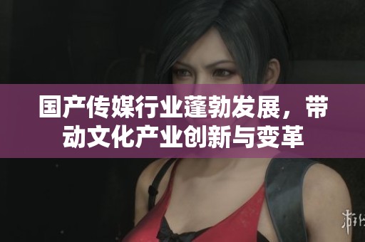 国产传媒行业蓬勃发展，带动文化产业创新与变革
