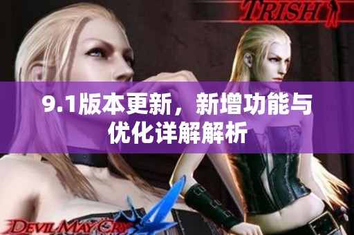 9.1版本更新，新增功能与优化详解解析
