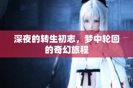 深夜的转生初志，梦中轮回的奇幻旅程
