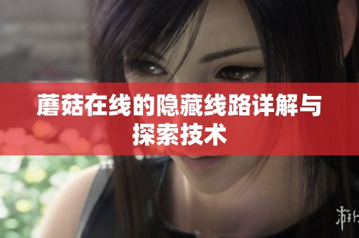 蘑菇在线的隐藏线路详解与探索技术