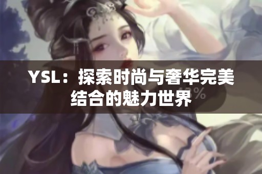 YSL：探索时尚与奢华完美结合的魅力世界