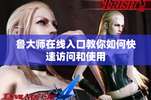 鲁大师在线入口教你如何快速访问和使用