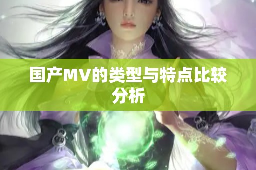 国产MV的类型与特点比较分析