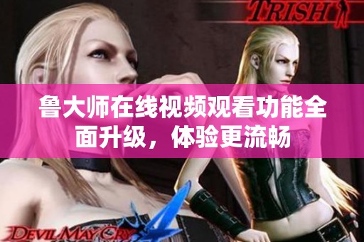 鲁大师在线视频观看功能全面升级，体验更流畅