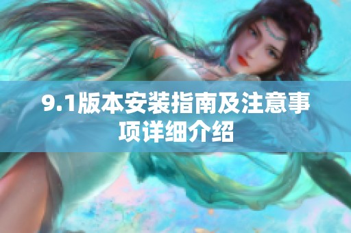 9.1版本安装指南及注意事项详细介绍