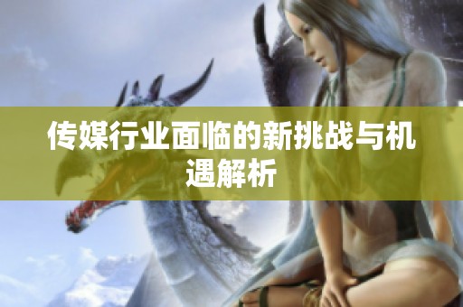 传媒行业面临的新挑战与机遇解析