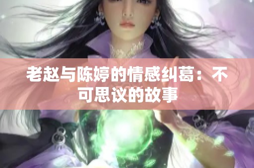 老赵与陈婷的情感纠葛：不可思议的故事