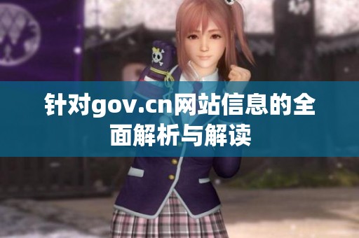 针对gov.cn网站信息的全面解析与解读