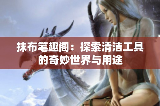 抹布笔趣阁：探索清洁工具的奇妙世界与用途