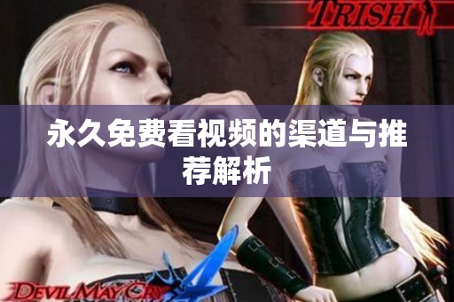 永久免费看视频的渠道与推荐解析