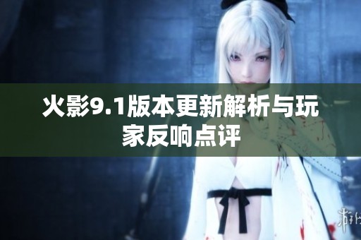 火影9.1版本更新解析与玩家反响点评