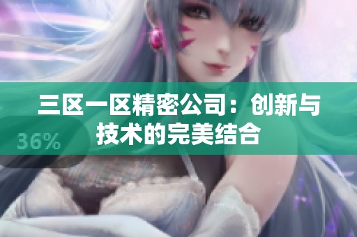 三区一区精密公司：创新与技术的完美结合