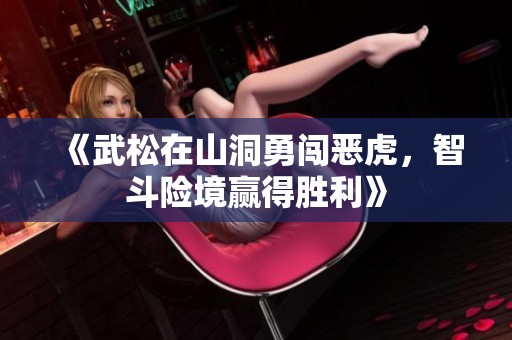 《武松在山洞勇闯恶虎，智斗险境赢得胜利》