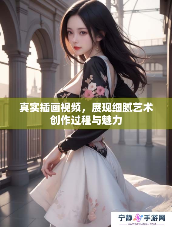 真实插画视频，展现细腻艺术创作过程与魅力