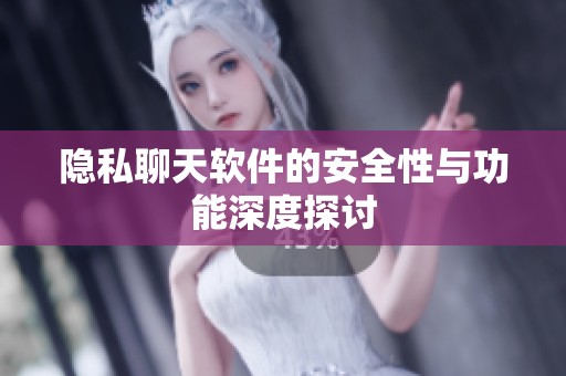 隐私聊天软件的安全性与功能深度探讨