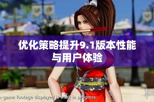 优化策略提升9.1版本性能与用户体验