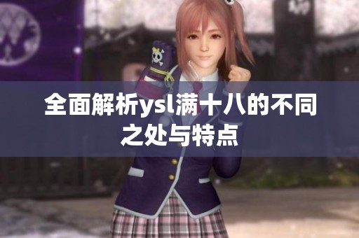 全面解析ysl满十八的不同之处与特点