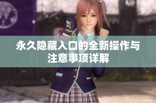 永久隐藏入口的全新操作与注意事项详解