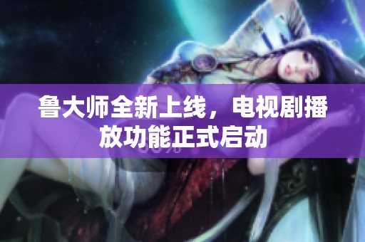 鲁大师全新上线，电视剧播放功能正式启动