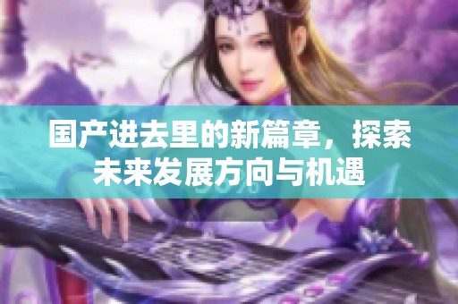 国产进去里的新篇章，探索未来发展方向与机遇